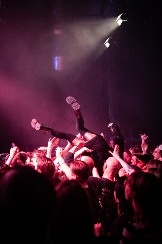 Crowd Surfer at Hot Mulligan