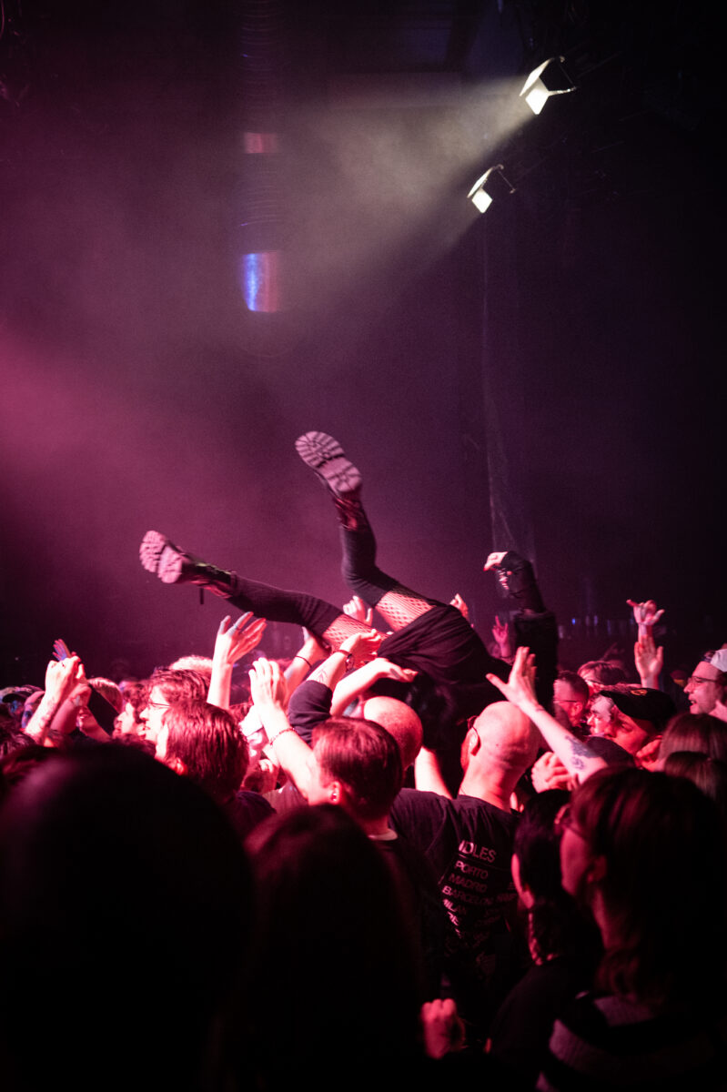 Crowd Surfer at Hot Mulligan