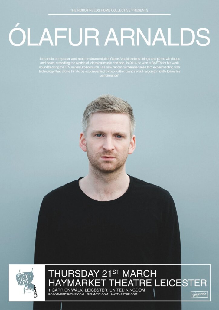 Olafur Arnalds Show Poster