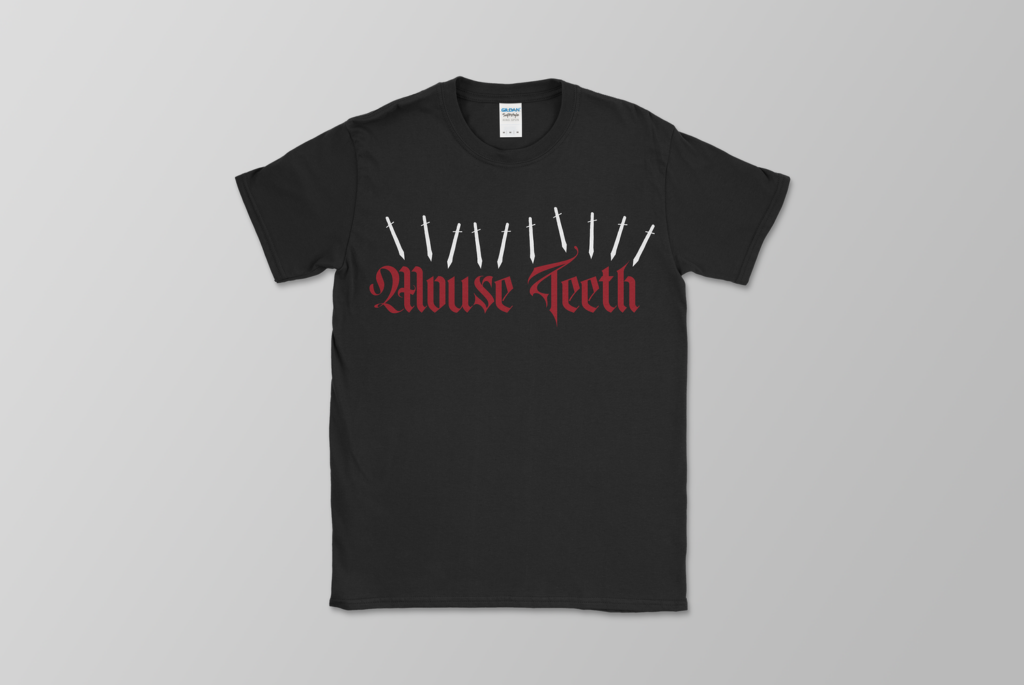 Mouse Teeth Ten of Swords Tee